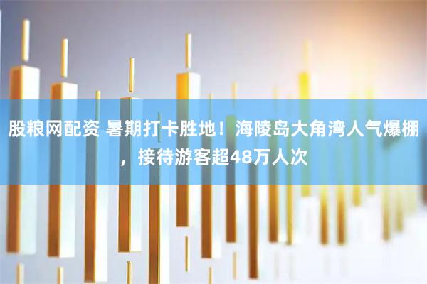 股粮网配资 暑期打卡胜地！海陵岛大角湾人气爆棚，接待游客超48万人次