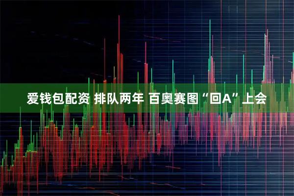 爱钱包配资 排队两年 百奥赛图“回A”上会